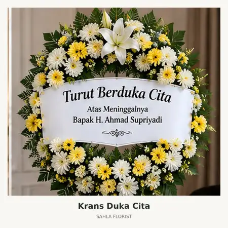 Krans Bunga Duka Indragiri Hilir